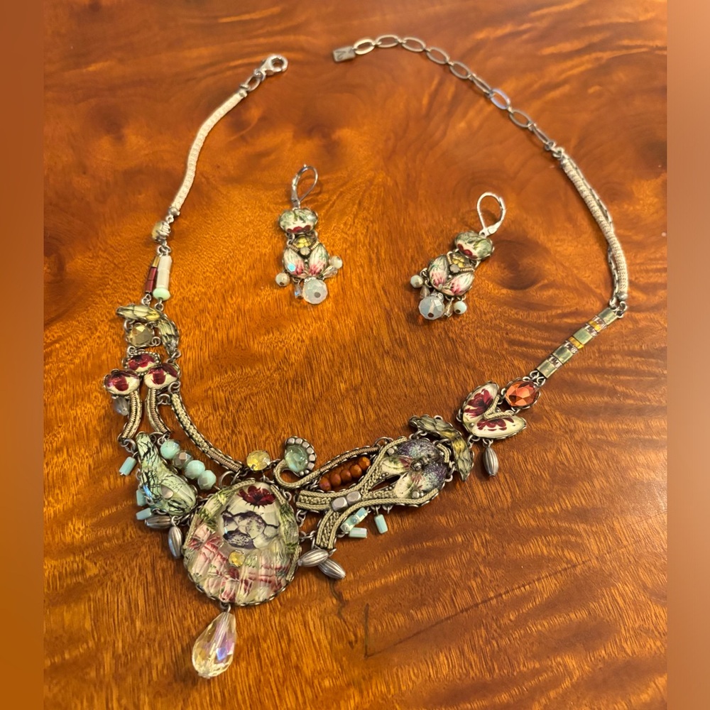 Ayala Bar Matching Necklace and Earring Set